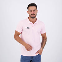 Polo Kappa Essential Sport Rosa Claro