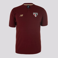 Polo New Balance São Paulo Viagem 2025 Bordô
