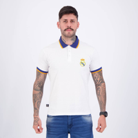 Polo Real Madrid Escudo Branca