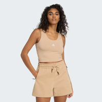 Regata Adidas Essentials Small Logo Feminina Marrom