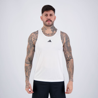 Regata Adidas Treino Basic Branca