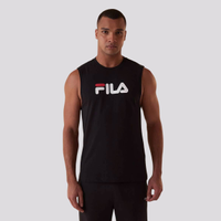 Regata Fila Letter Preto e Vermelho