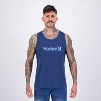 Regata Hurley Silk OO Solid Azul Marinho