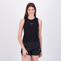 Regata New Balance Drapey Feminina Preta