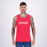 Regata Oakley Mark II Tank Vermelha e Rosa