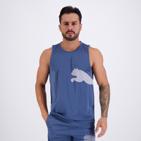 Regata Puma Tad Big Logo Tank Azul