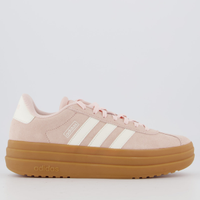 Tênis Adidas VL Court Bold Feminino Rosa e Branco