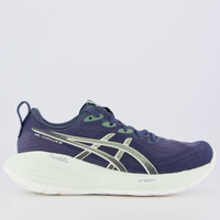 Tênis Asics Gel Cumulus 27 Feminino Marinho e Verde