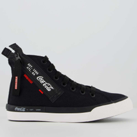 Tênis Coca Cola Atlanta Hype Zipper Feminino Preto