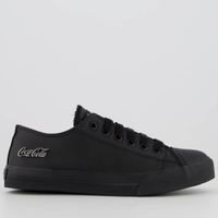 Tênis Coca Cola Basket Floater Low Feminino Preto