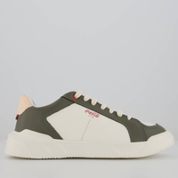 Tênis Coca Cola Canby Town Feminino Verde e Off White