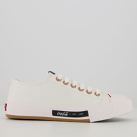 Tênis Coca Cola Daytona Town Feminino Branco e Cobre