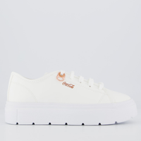 Tênis Coca Cola Harmony Class Town Feminino Branco