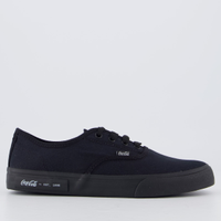 Tênis Coca Cola Kick Summer Feminino Preto e Cinza