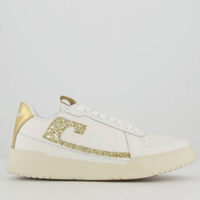 Tênis Colcci Cool Shine Feminino Branco e Dourado