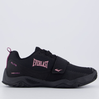 Tênis Everlast Elite Feminino Preto e Rosa