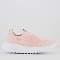 Tênis Fila Calzini II Feminino Rosa e Branco