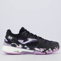Tênis Joma Slam Lady Feminino Preto e Roxo