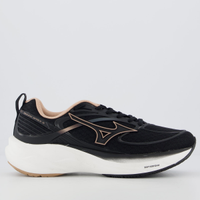 Tênis Mizuno Space 6 Feminino Preto e Rosa