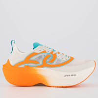 Tênis Olympikus Corre Supra 2 Off White e Laranja