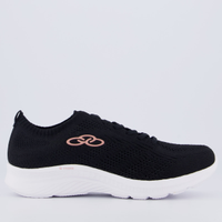 Tênis Olympikus Ultraleve 130g Feminino Preto e Branco