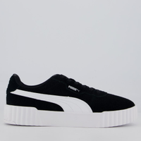 Tênis Puma Carina 3.0 SD Feminino Preto e Branco
