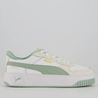 Tênis Puma Carina Street BDP Feminino Branco e Verde