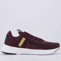 Tênis Puma Flyer Beta Wns Bdp Feminino Bordô