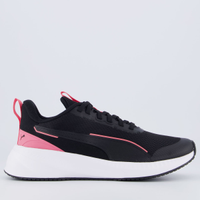 Tênis Puma Flyer Lite 3 Feminino Preto e Rosa