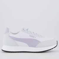 Tênis Puma R78 Lightwind Feminino Branco e Lilás