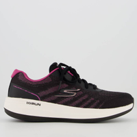 Tênis Skechers Go Run Pulse 2.0 Feminino Preto e Rosa
