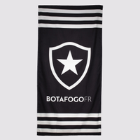 Toalha de Banho Botafogo Escudo Preta