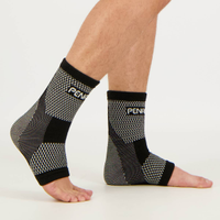 Tornozeleira Penalty Elástica Knit Preta