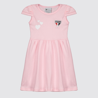 Vestido São Paulo Infantil Rosa