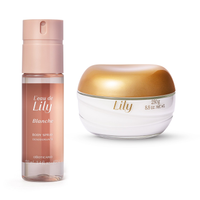Combo Lily: Body Spray 100ml + Creme Acetinado 250g