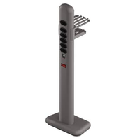 Extensão Elétrica Octoo Totem Easyplug, 6 Tomadas, 2 USB, Suporte para Smartphone, Bivolt