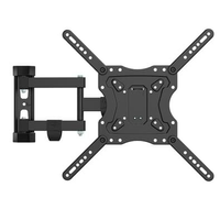 Suporte Articulado de Parede para TVs de 26" a 65" ELG, até 30kg, VESA, Preto - FULL40_PRO