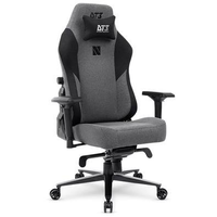 Cadeira Gamer Ergonômica DT3 Nero, Até 140kg, com Almofada, Reclinável, Braço 4D, Cilindro de Gás Classe 4, Grafite - 13748-3