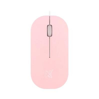Mouse Maxprint Surface, 1200DPI, 3 Botões, USB, Rosa - 60000136
