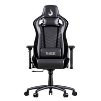 Cadeira Gamer Rise Mode Z5, Ângulo Ajustável, Braço 4D, Preto, PU - RM-CG-05-BK