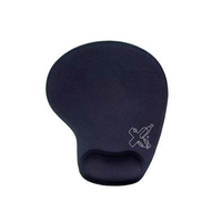 Mousepad Maxprint, 290x230mm, com Apoio em Gel Smart, Preto - 60000097