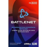 Cartão-presente Battle.Net R$ 300 [Exclusivo Brasil]