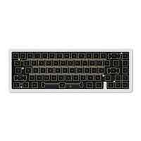 Base para Teclado Gamer Akko Kit Diy SPR67, Branco, ANSI