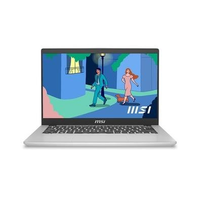 Notebook MSI Modern 14 AMD Ryzen 5-7530U, 8GB RAM, SSD 512GB, 14" FHD IPS, Win 11H Standard, Prata - 9S7-14JK11-282
