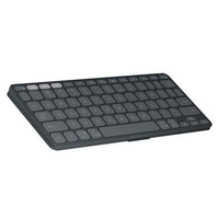 Teclado Sem Fio Logitech Keys-To-Go 2, Bluetooth, para Tablets, iPad, macOs, Windows, Capa Integrada, Grafite - 920-012867