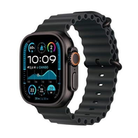 Apple Watch Ultra 2 GPS + Cellular, Caixa Preta de Titânio de 49 mm, Pulseira Oceano Preta - MX4P3BE/A
