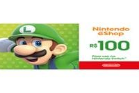 Gift Card Nintendo eShop R$100 - Cartão Presente Digital