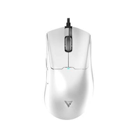 Mouse Gamer Force One Phantom White, 26.000 DPI, Com 6 Botões, Switches Huano Azul, Sensor Paw 3395, Branco - FR.MO.PH.01