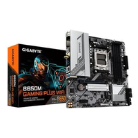 Placa Mãe Gigabyte B650M GAMING PLUS WIFI, AMD AM5, mATX, DDR5, LED RGB, WIFI, Bluetooth, Preto - 9MB65MGPW-00-10