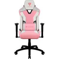 Cadeira Gamer ThunderX3 78322 TC3 Sakura White, Até 120Kg, Encosto Reclinável, Air Tech, Rosa - 78322